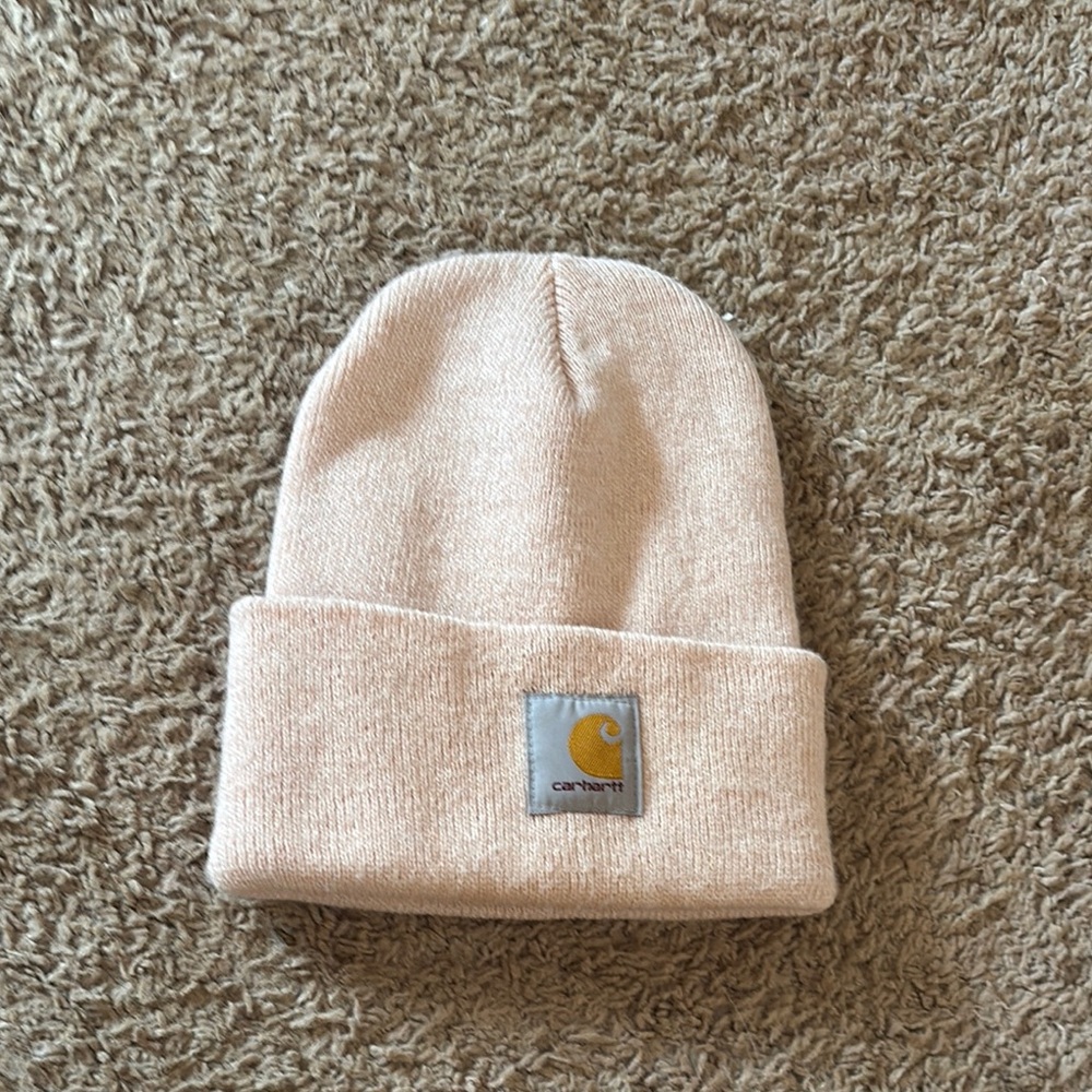 Carhartt Light Pink Knit Hat